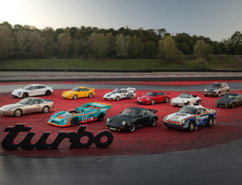 Porsche feiert “50 Jahre Turbo” auf der Retro Classics 2024 in Stuttgart